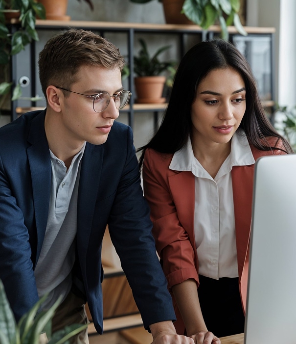 Pixo Path team working on a client website